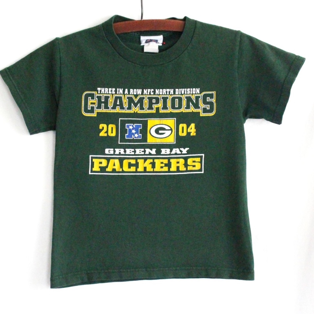 Youth Green Bay Packers T Shirt 4/5 Kids